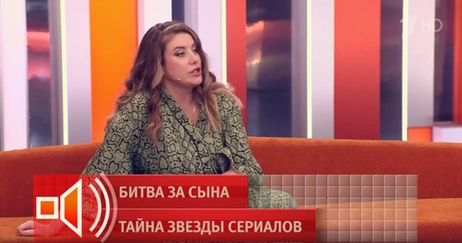 Кретова в студии Первого канала | Источник: кадр из шоу «Пусть говорят» (18+), Первый канал, 2026 год