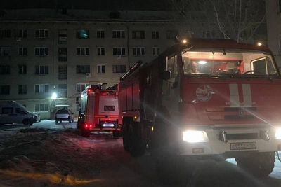 Orsk fire: 7 rescued from four-story building; Orenburg house ablaze