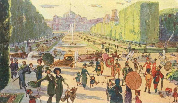 Как представляли Москву будущего в 1914 году