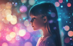 Как выглядит 6-летняя девочка, которой сделали самое необычное окрашивание на свете