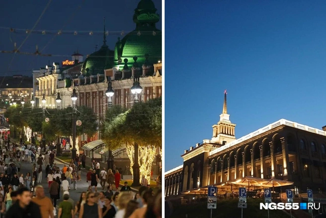 Сравниваем два города | Источник: Евгений Софийчук / NGS55.RU / Сергей Энквист / NGS55.RU