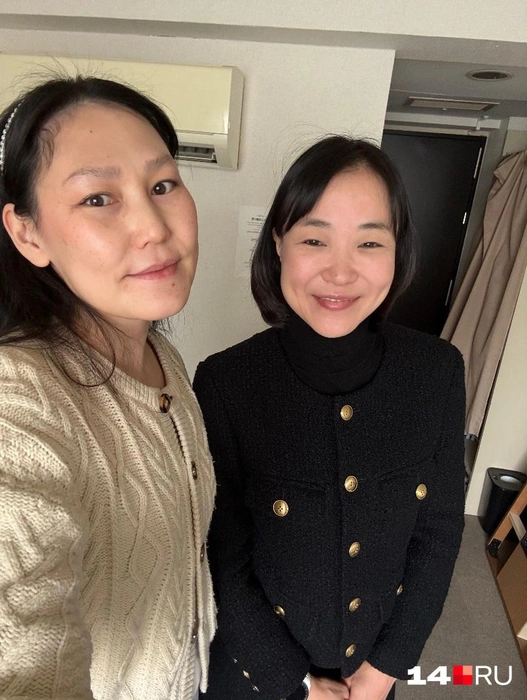 Вида и ее бухгалтер Кимура сан | Источник: Вида Ефремова