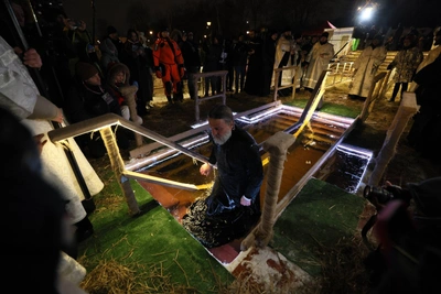 В Москве начались крещенские купания