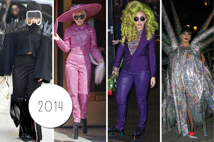 Эволюция стиля Леди Гаги: 2014 год