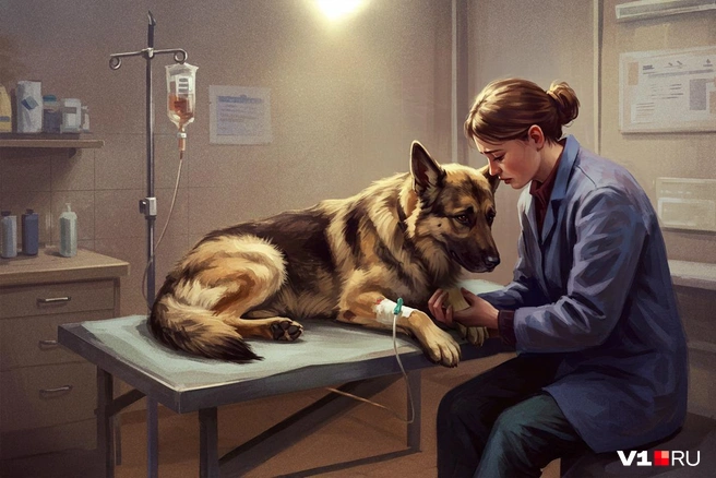 Как только у питомца ухудшается самочувствие, нужно немедленно везти его к доктору | Источник: Полина Авдошина