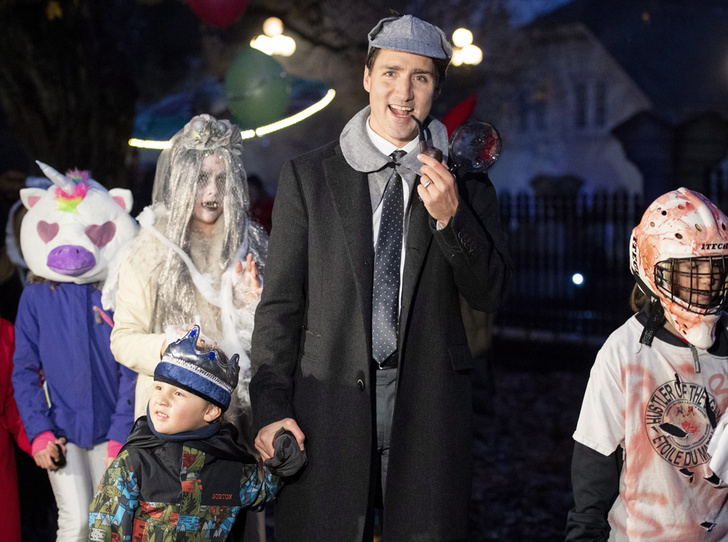 Премьер-министр Канады опять удивил всех на Хэллоуин