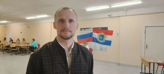 Источник: Максим Девятов голосовал в Тольятти 