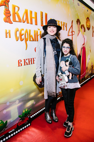 Алена Хмельницкая с младшей дочерью