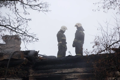 В Динском районе после атаки БПЛА горело предприятие