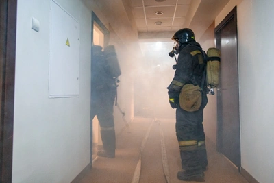 Пожарные спасли отравившегося угарным газом в Борзе