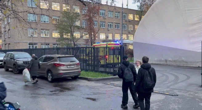 В Московском колледже транспорта произошла стрельба | Источник: соцсети