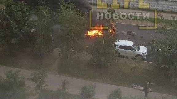 В подмосковной Балашихе взорвался автомобиль — водитель погиб | Источник: «Балашиха Life» / T.me