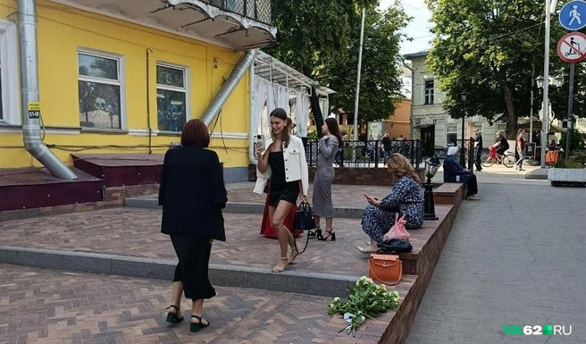 В самом гулятельном месте Рязани — на Почтовой — тоже было атмосферно | Источник: Сергей Галицкий \ 62.RU