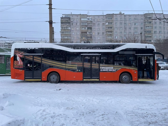 В компании отказались раскрывать стоимость троллейбуса. | Источник: Сергей Уланов / NGS.RU
