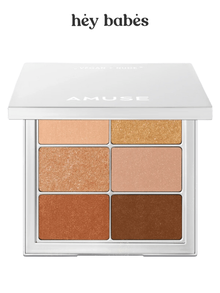 Палетка теней для век AMUSE Eye Vegan Sheer Palette