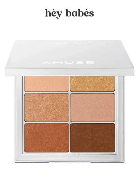 Палетка теней для век AMUSE Eye Vegan Sheer Palette