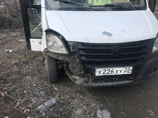 Двое детей пострадали в ДТП с автобусом в Бийске — фото с места аварии | Источник: Прокуратура Алтайского края