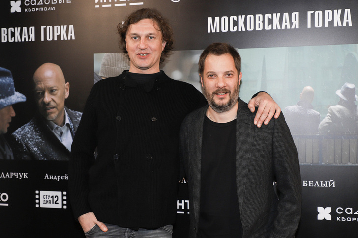Тарханова в целомудренном наряде, а Повереннова в «леопарде»: звезды на премьере фильма «Московская горка»