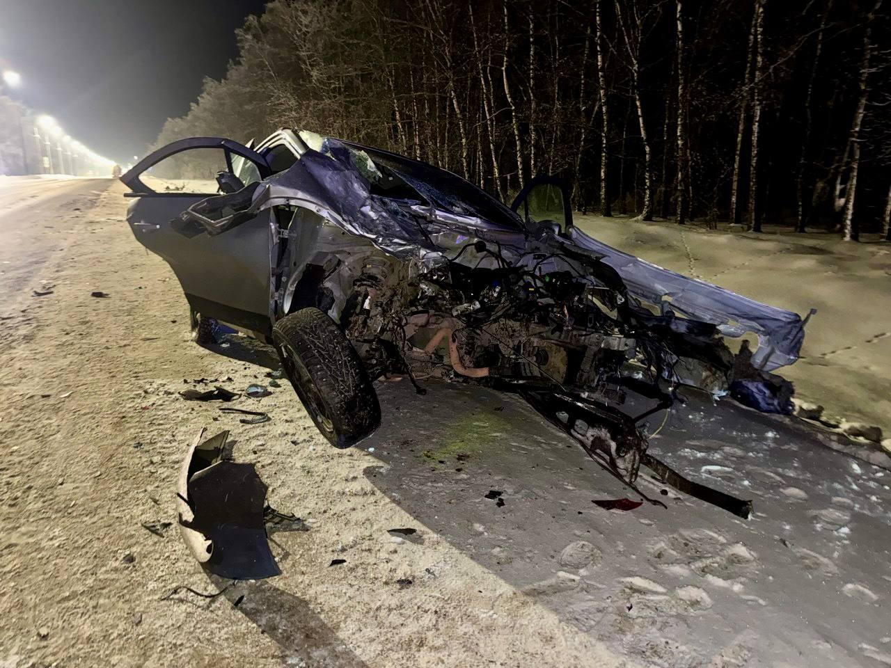 На трассе в Рязани произошло смертельное ДТП: пострадали подростки