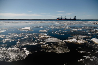 Ледоход на Оби приблизился к ХМАО на 477 км