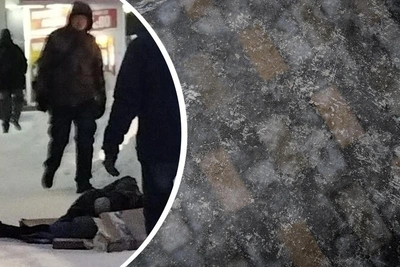 Siberian woman slips, injured; workers face liability