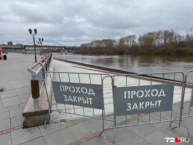 Проход на нижний ярус закрыт | Источник: Илья Чикотин / 72.RU