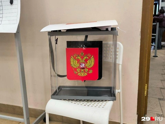В Архангельске не засчитали 17 голосов из-за неверной пломбировки ящика для голосования на дому | Источник: Юрий Скородумов / 29.RU