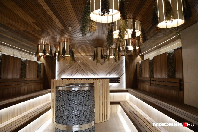 Еще есть хвойная, гималайская, сауна «Прованские травы» | Источник: Наталья Черепанова / MGORSK.RU