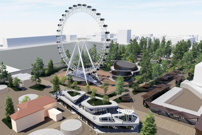 В Томском Горсаду появится 55-метровое колесо обозрения