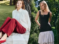 Платье 2в1 и женственная ветровка: вишлист Woman.ru на август
