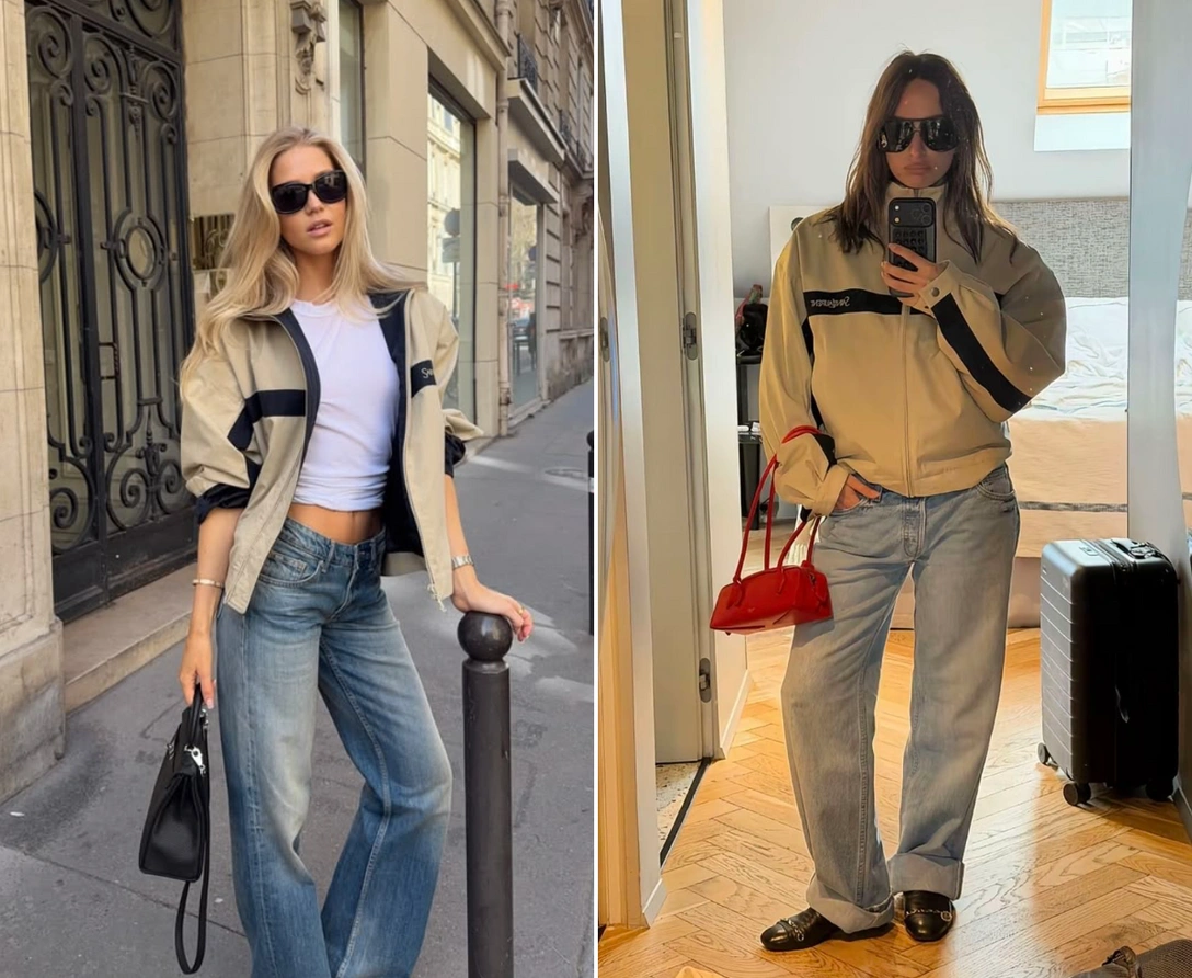 Все хотят эту ветровку Saint Laurent. Мы нашли 5 похожих вариантов | marieclaire.ru