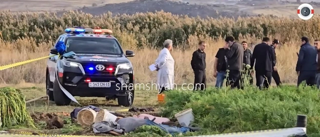 На месте убийства проводятся следственные действия | Источник: Shamshyan.com