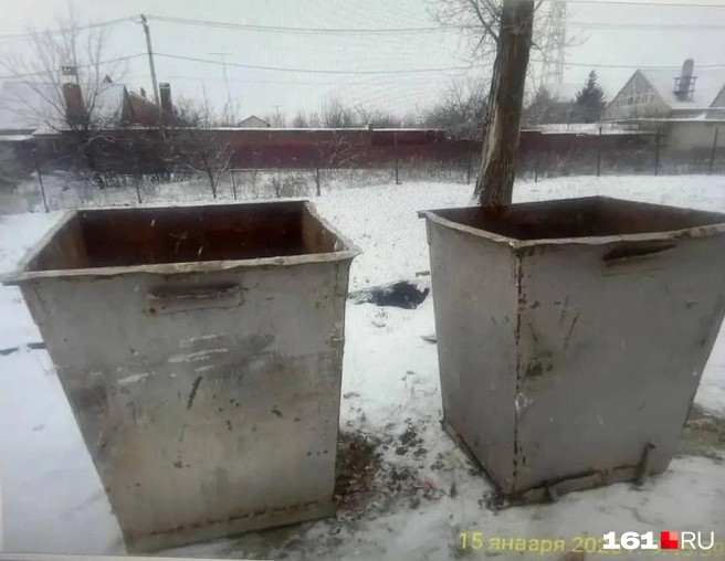 Мусорные баки полностью очистили в Красном Сулине, где жаловались жители | Источник: пресс-служба регионального оператора «ЭкоЦентр»