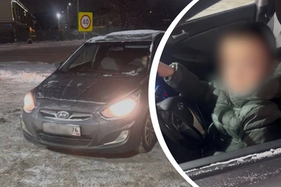 В Ярославле ребенок управлял автомобилем с разрешения отца