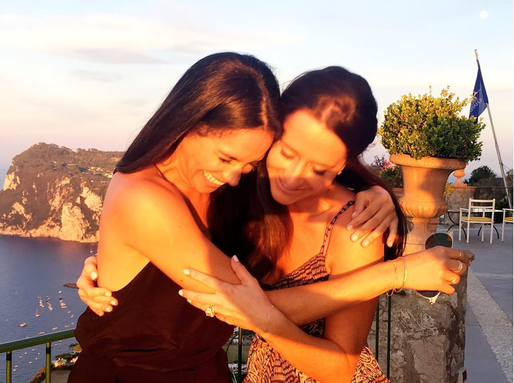 Меган с лучшей подругой Джессикой Марлуни | marieclaire.ru