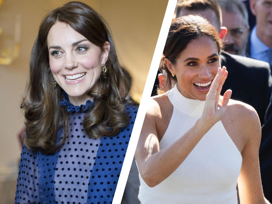Против протокола: как Меган Маркл и Кейт Миддлтон носят прозрачные платья — Королева была бы в гневе | marieclaire.ru