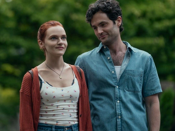 Кадр из сериала «Ты» с Мадлен Брюер и Пенном Бэджли