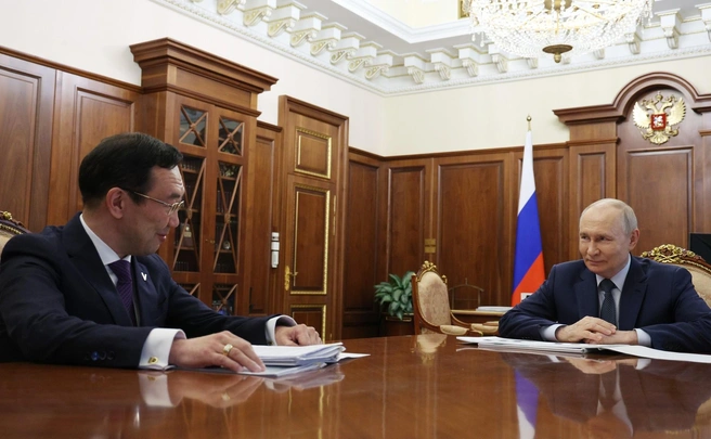 Путин ожидает, что ключевая ставка будет снижаться | Источник: Пресс-служба Кремля