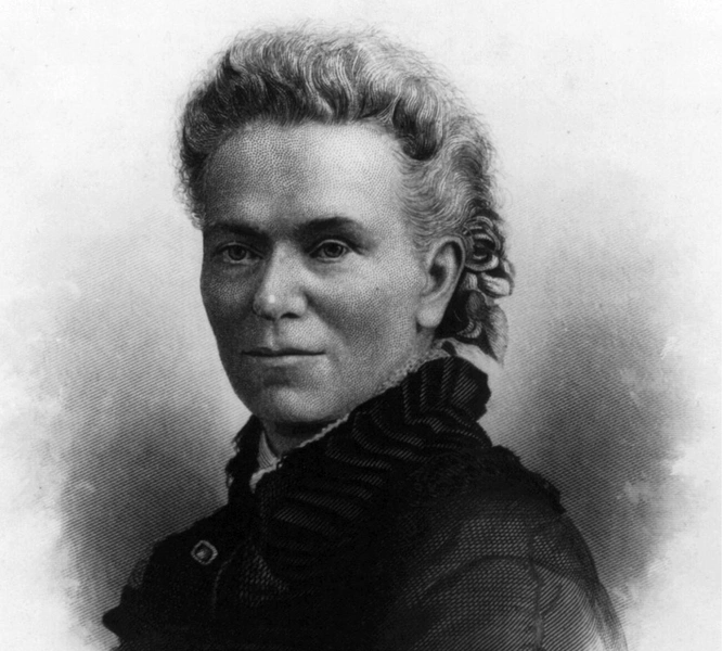 Матильда Гейдж (1826–1898). Эффект недооценки таланта женщин в науке и технике, впоследствии названный в ее честь, Гейдж описала в эссе «Женщина как изобретатель» | Источник: Jimlop collection