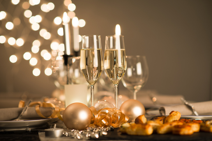 шампанское новый год польза вред