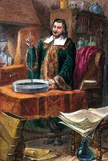 ULLSTEIN/VOSTOCK PHOTOВ 1643 году преемник <a href="/encyclopedia/index.php?title=%D0%93%D0%B0%D0%BB%D0%B8%D0%BB%D0%B5%D0%B9%2C_%D0%93%D0%B0%D0%BB%D0%B8%D0%BB%D0%B5%D0%BE">Галилео Галилея (Galileo Galilei, 1564–1642)</a> при дворе великого герцога <a href="/encyclopedia/index.php?title=%D0%A2%D0%BE%D1%81%D0%BA%D0%B0%D0%BD%D0%B0">Тосканы</a> итальянец <a href="/telegraph/history/768/">Эванджелиста Торричелли (Evangelista Torricell, 1608–1647)</a> придумал такой эксперимент: он заполнил ртутью метровую стеклянную трубку с запаянным верхним концом и опустил ее отверстием вниз в сосуд, также наполненный этим жидким металлом. Ртуть стала вытекать из трубки, но не вся, а только до уровня 760 мм.