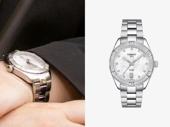 Часы украшены 12 бриллиантами весом 0,05 карат | Источник: Лариса Годяцкая / Вконтакте, tissotwatches.com