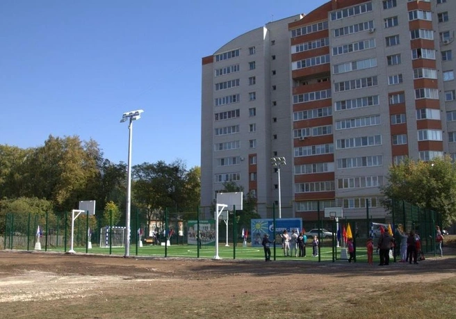 В Рязани открылась новая спортплощадка возле «Юности» | ya62.ru