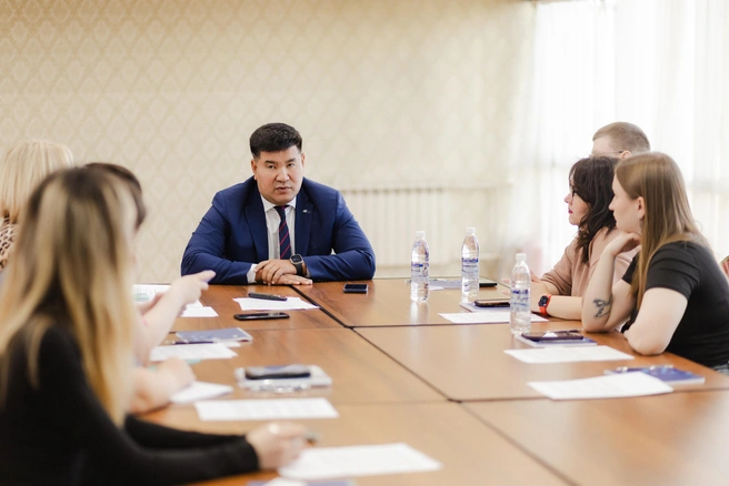 Управляющий рассказал о планах развития банка. | Источник: Александра Бабушкина