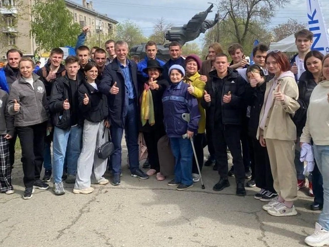 Второй этап работ выполнялся в летний период. | Источник: Алексей Волоцков
