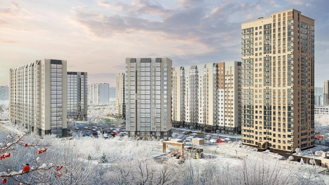 Квартал «На Игарской» возводится по принципу «город в городе» | Источник: ГК «Расцветай»