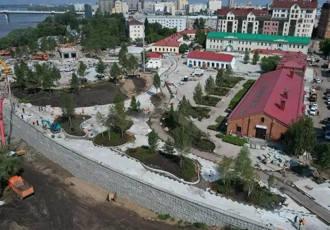 Еще одним символом форума может стать набережная Дружбы | Источник: Хоценко о важном / max.ru