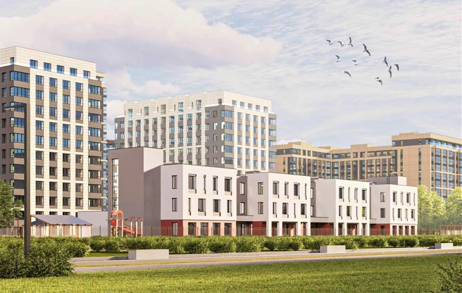 На Октябрьской набережной в 2027 году построят детский сад на 250 детей | Источник: Предоставлено холдингом Setl Group