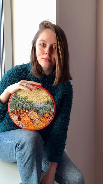 Тот самый Ван Гог — первая работа | Источник: Evgenia.baslina / Instagram.com