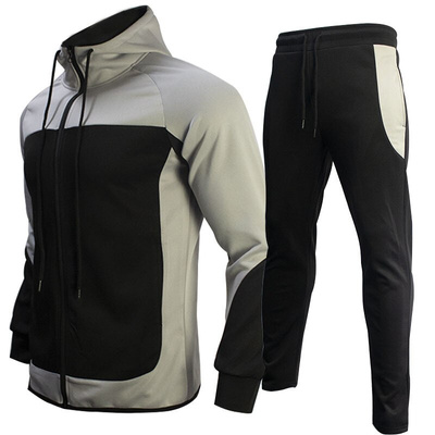 Мужской комплект одежды, куртка и спортивные штаны для бега